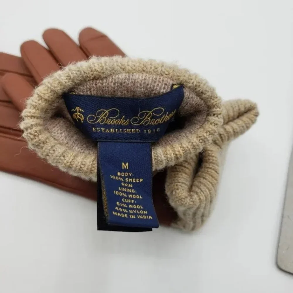Brooks Brothers Sheepskin Gloves
